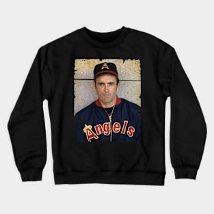 Nolan Ryan in Los Angeles Angels of Anaheim Crewneck Sweatshirt